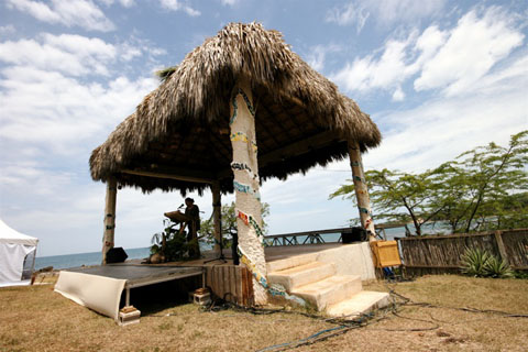 Main stage, Calabash Literary Festival, 2007