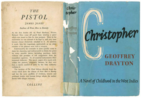 Dustjacket of first edition of Christopher by Geoffrey Drayton